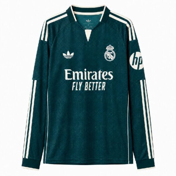 2026/27 Real Madrid Away Jersey Long Sleeve