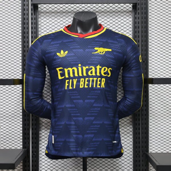 2026/27 Arsenal Away Jersey Player Version Long Sleeve