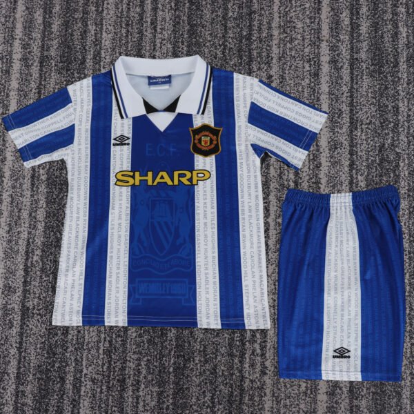 1994/95 Manchester United Third Away Retro Kids Jersey 