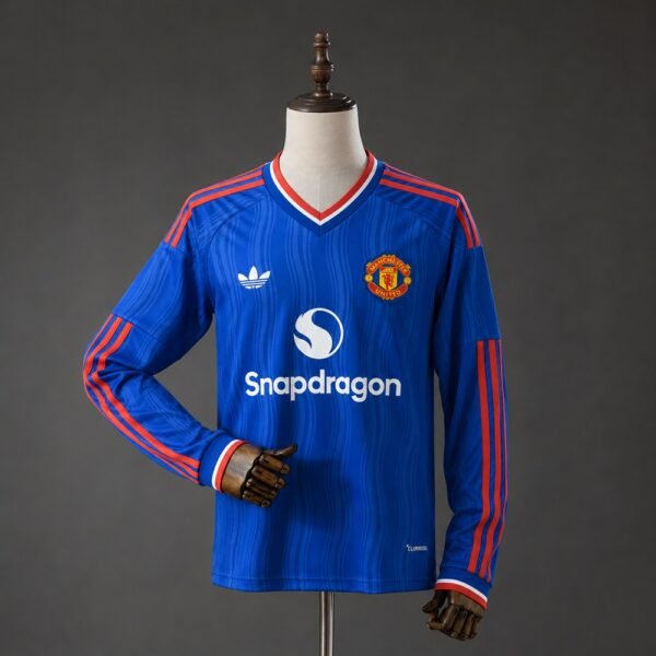 2026/27 Manchester United Away Jersey Long Sleeve