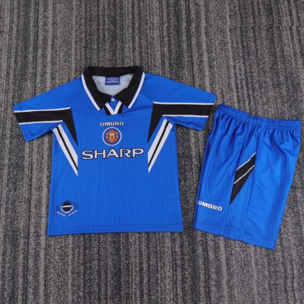 1996/97 Manchester United Away Retro Kids Jersey