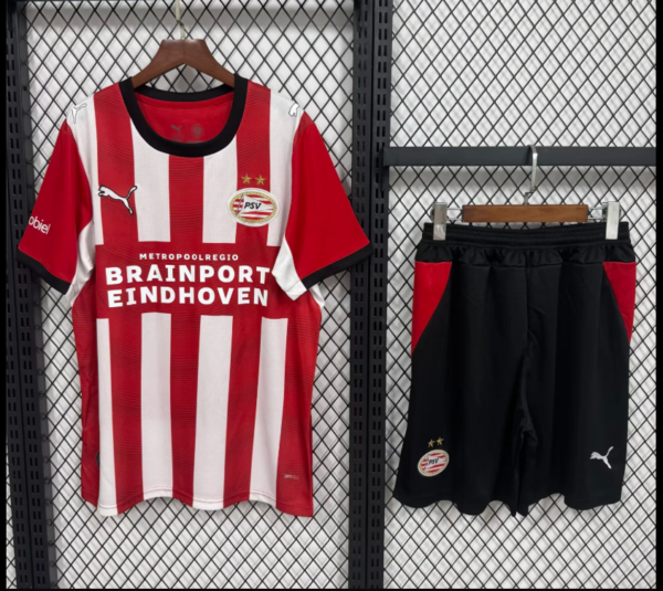 26/27PSV Eindhoven home adult set of jerseys