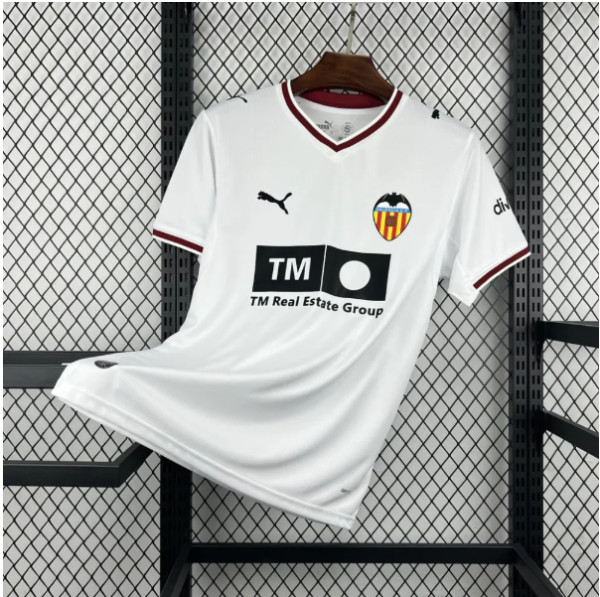 26/27Valencia  home jersey